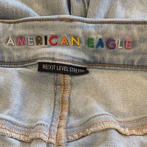 AE Pride Ne(x)t Level Festival Flare Jean Size 18 Short - Picture 10 of 15